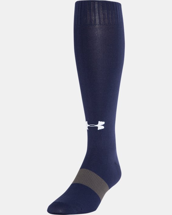 Chaussettes UA Soccer Over-The-Calf pour adulte, Navy, pdpMainDesktop image number 1